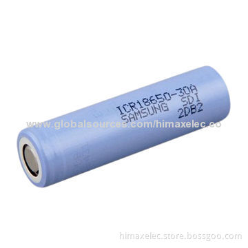 Rechargeable battery 18650 li-ion 3.7v 3000